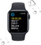 Apple Watch SE (2022) - Smartwatch - Gezondheidsmonitoring en valdetectie - Middernacht Aluminium