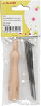 Viltnaald houder, l: 9 cm, 1set
