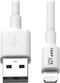 Tripp-Lite M100-006-WH USB Sync / Charge Cable with Lightning Connector - White, 6-ft. (1.8M) TrippLite