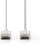Nedis CVGP34000WT20 - High Speed HDMI-kabel met ethernet - 4K 3D - Wit
