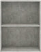 vidaXL - Boekenkast - met - 2 - schappen - 60x30x76,5 - cm - bewerkt - hout - betongrijs