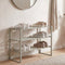 Spinder Design AXEL SR 2 - Schoenenrek - 3 etages - Pebble grey