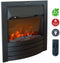 Xaralyn Lagos - Elektrische inbouwhaard - 1800 Watt verwarming - zwart