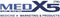 MEDX5 AED-Z-SCHILD-L AED-bord Buiten Aluminium