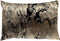Dutch Decor HEATHER - Kussenhoes 40x60 cm - Raven - zwart - met rits - zonder binnenkussen