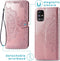iMoshion Hoesje Geschikt voor Samsung Galaxy M31s Hoesje Met Pasjeshouder - iMoshion Mandala Bookcase - Rosé Goud