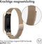 imoshion Milanees magnetisch bandje - Geschikt voor Samsung Galaxy Fit 2 - Champagne Goud