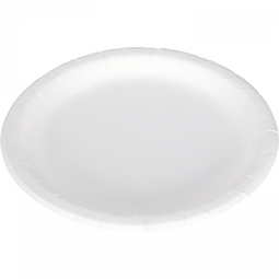 Biodore - Biodore Kartonnen bord 22cm wit 100 stuks biologisch
