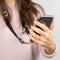 iMoshion Hoesje Geschikt voor Samsung Galaxy S10 Hoesje Met Koord - iMoshion Backcover met strap - Transparant
