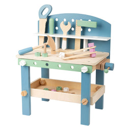 Small Foot houten werkbank compact nordic, 22dlg.