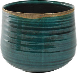 Ter Steege Bloempot Turquoise D 21 cm H 17 cm Opening 16 cm