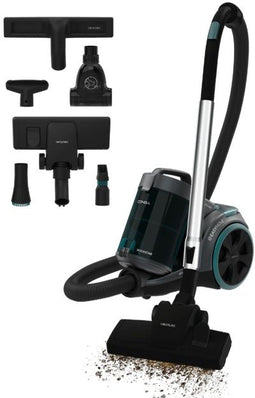 Cecotec Conga Rockstar Multicyclonic XL PowerStyle - Stofzuiger - 900 W - Multicyclonisch - Grijs