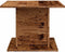 vidaXL - Salontafel - 55,5x55,5x40 - cm - bewerkt - hout - oud - houtkleurig