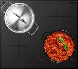 Inventum IKI6028MAT - Inbouw inductiekookplaat - 4 kookzones - Boostfunctie - Mat zwart