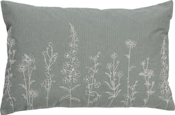 Dutch Decor MADELIN - Kussenhoes van katoen Jadeite 40x60 cm - lichtgroen - met rits