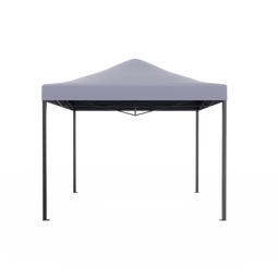 Niceey Partytent - 3x3m - Opvouwbaar en Waterdicht - Draagtas met Wielen - Grijs