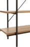 J-Line rek 5 Legplanken - hout/metaal - naturel