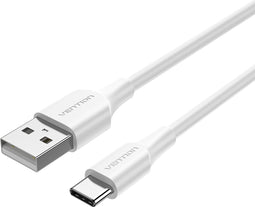 Vention CTHWF - USB A naar USB C Kabel - 1 m 480 Mbit/s Snel opladen - Wit