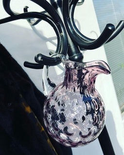 Anna Von Lipa Waterkan Waterkaraf Schenkkan Glas Karaf Kan - Olive 2L Iris Paars