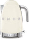 Smeg KLF04CREU - Waterkoker - 7 temperatuurinstellingen - Crème