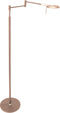 Steinhauer Vloerlamp Turound - Knikarm - Dimbaar - Brons - 23x68x141 cm