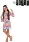 ATOSA - Psychedelisch hippie kostuum voor meisjes - 116/128 (5-6 jaar) - Kinderkostuums