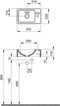Plieger Houston - Fonteinset Toilet - Compact design - Wit
