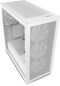 NZXT H7 Flow (2023) - Tower Behuizing - ATX EATX µATX Mini-ITX - Gehard Glas Mesh - Wit