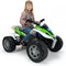 Injusa Elektrische Kinderquad Rage 24v Groen/wit