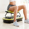 Wonder Core, Rock n Fit – Fitness trilplaat – Vibratietrainer - fitnessapparaat – 3-in-1 trilplaat met zitje – Full body hometrainer - Trainingsstoel - Fitness stoel - Buiktrainer - weerstandstrainer