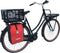 Plates4bikes Vouwkrat + Multi-Plaat + Tassenbeugels zwart