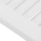vidaXL - Kastdeuren - louvre - design - 2 - st - 69x29,5 - cm - wit