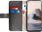 OnePlus Nord 2T - Bookcase Hoesje - Magnetische Sluiting en Pasjesvakjes - Zwart
