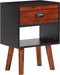 vidaXL - Nachtkastje - 40x30x57 - cm - massief - acaciahout