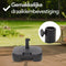 Brixy Parasolvoet - Vulbaar - 40KG - Compact en Stabiel - Antraciet