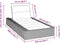 vidaXL - Ligbed - met - zwevend - kussen - poly - rattan - grijs