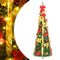 vidaXL - Kunstkerstboom - pop-up - 50 - LED's - 120 - cm - groen