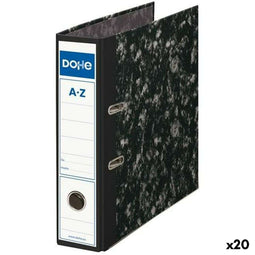 DOHE - Map met hendelboog - A4 28,2 x 31,8 x 7 cm - Zwart (20 stuks)