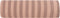 Nobodinoz Vibes Cilinderkussen - Ø18x50cm - Pink Mauve Stripes