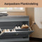 SoBuy FSR82-L-HG - Schoenbank - Gecapitonneerde zitting - Grijs