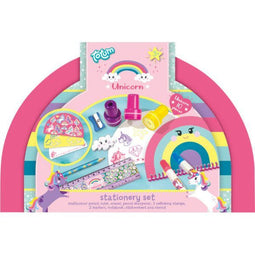 Totum - Knutselset unicorn teken en stempel koffer