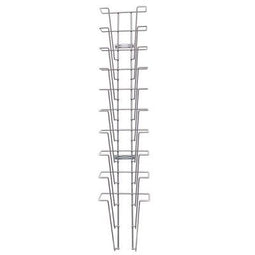 Klika - Brochurehouder draadmodel 10 vaks A4 - 2 stuks