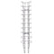 Klika - Brochurehouder draadmodel 10 vaks A4 - 2 stuks