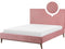 BAYONNE - Tweepersoonsbed - Roze - 180 x 200 cm - Fluweel