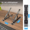 Nuvance Laptop Standaard - Laptop Stand - Verstelbaar – tm 17 Inch – Tablet Standaard – Laptop