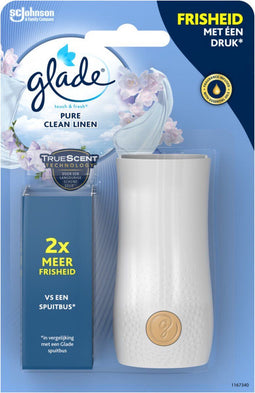 Glade Touch & Fresh - Houder 10ML - Pure Clean Linen geur