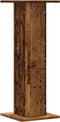 vidaXL - Plantenstandaards - 2 - st - 30x30x80 - cm - bewerkt - hout - oud - houtkleurig