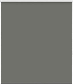 vidaXL - Rolgordijn - verduisterend - 125x150 - cm - stofbreedte - 121,6 - cm - grijs