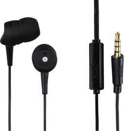 Hama Basic4Phone - in-ear-stereo-headset - geïntegreerde microfoon en afstandsbediening - Zwart