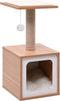 vidaXL - Kattenkrabpaal - met - sisal - krabmat - 62 - cm